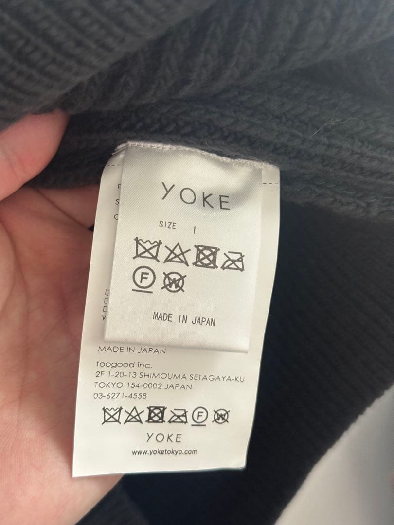 YOKE プルオーバーニット　サイズ1