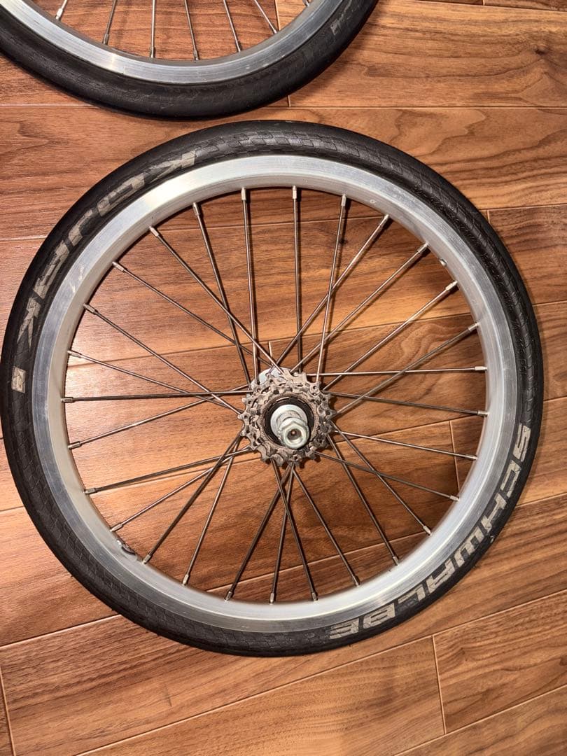 Y*i様 【軽量3速化】ブロンプトン 純正外装ホイールセット & シュワルベ コ