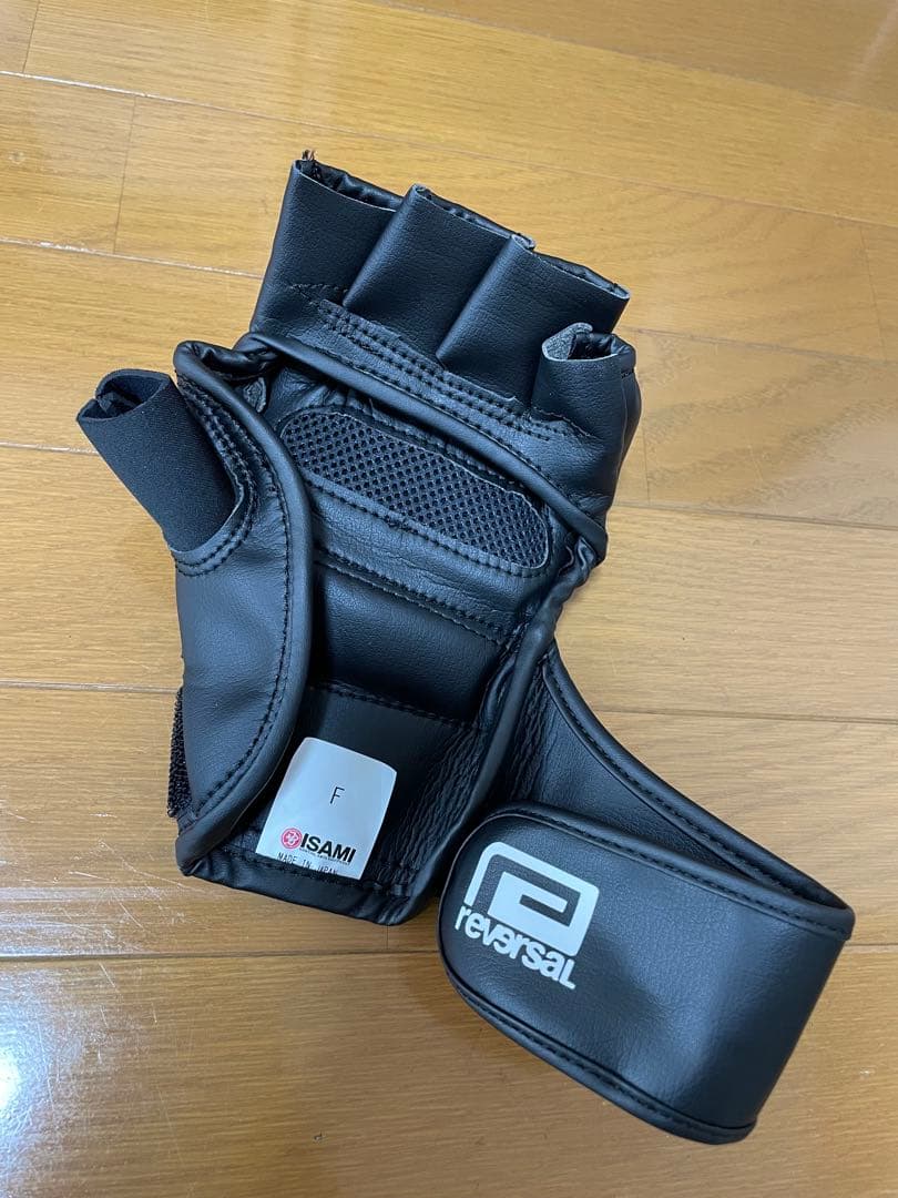 reversal オープンフィンガーグローブ ブラック F