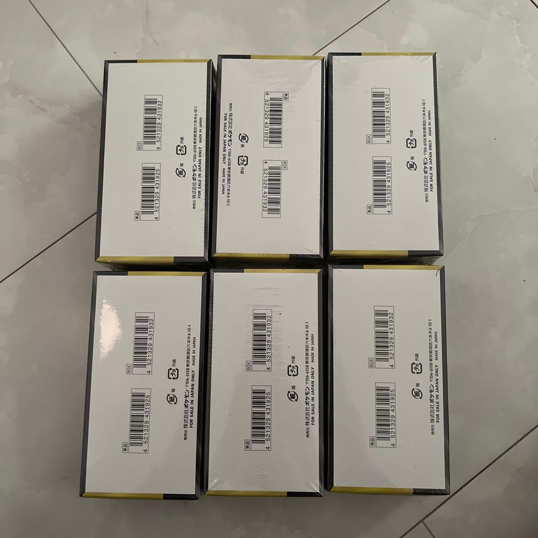 ポケモンカード　MEGA ドリームex シュリンク付き6BOX