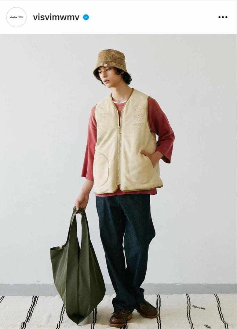 トップス visvim MARKET BAG (L)