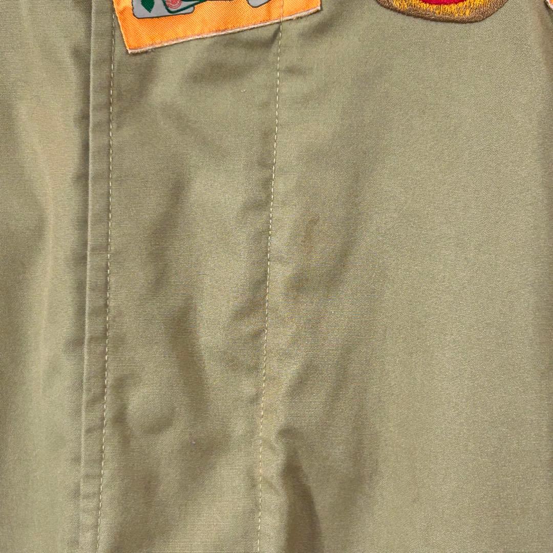 カールヘルムショートコートK83ピンクハウス90s刺繍ワッペンロゴ日本製古着