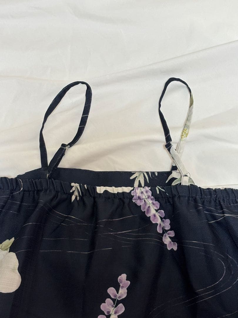 【Ambre Neige】2way浴衣セット/ネイビー