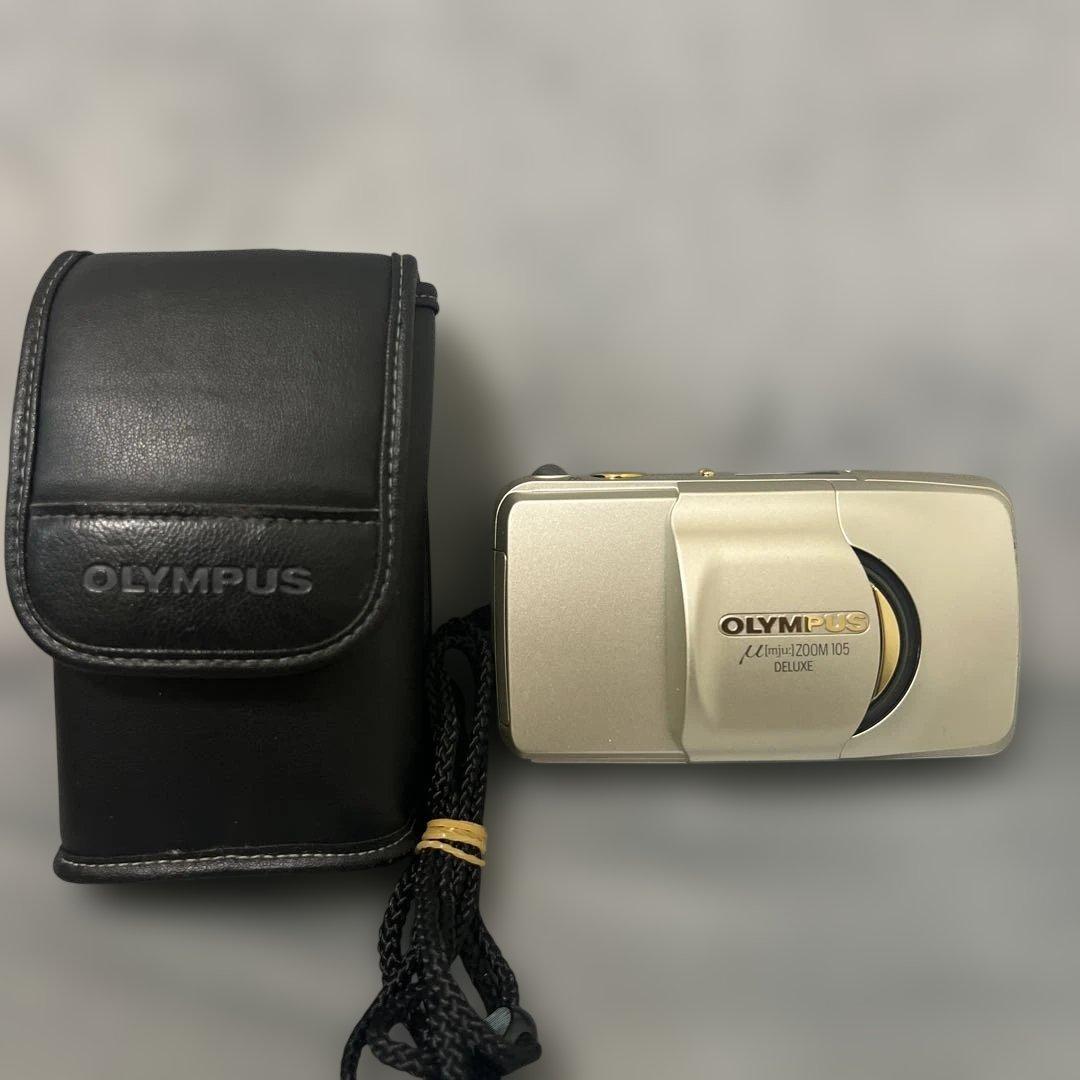 【ジャンク】OLYMPUS μ ZOOM 105 DELUXE コンパクトカメラ