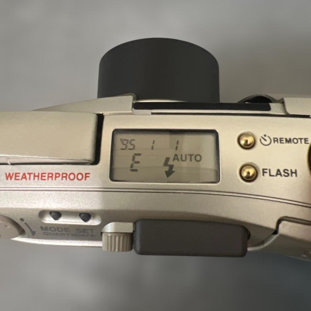 【ジャンク】OLYMPUS μ ZOOM 105 DELUXE コンパクトカメラ