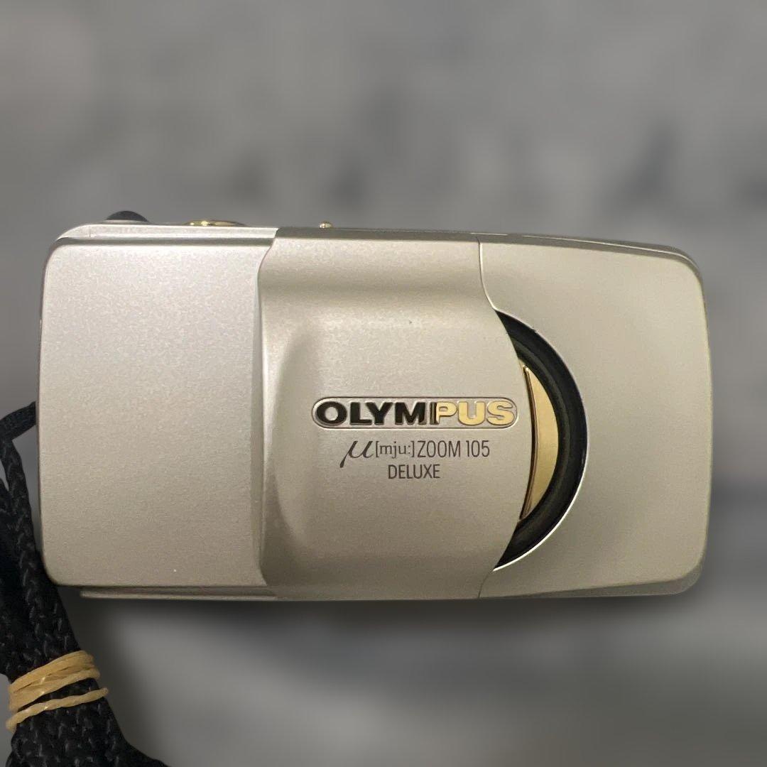 【ジャンク】OLYMPUS μ ZOOM 105 DELUXE コンパクトカメラ