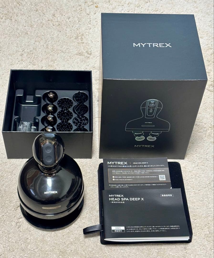 【美品】マイトレックスヘッドスパ　 MYTREX HEAD SPA DEEP X