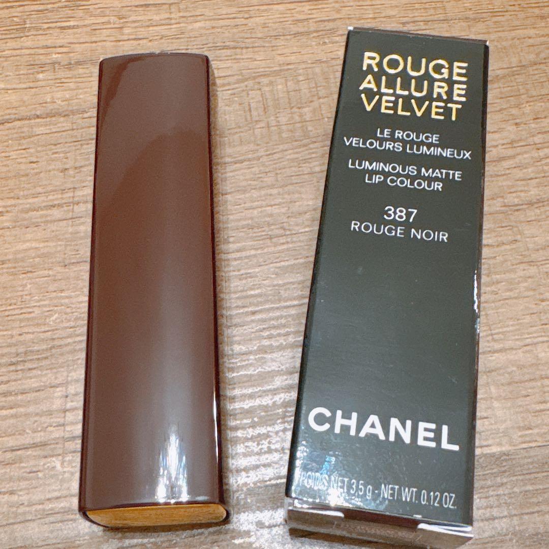 未使用 CHANELルージュアリュールヴェルヴェット387