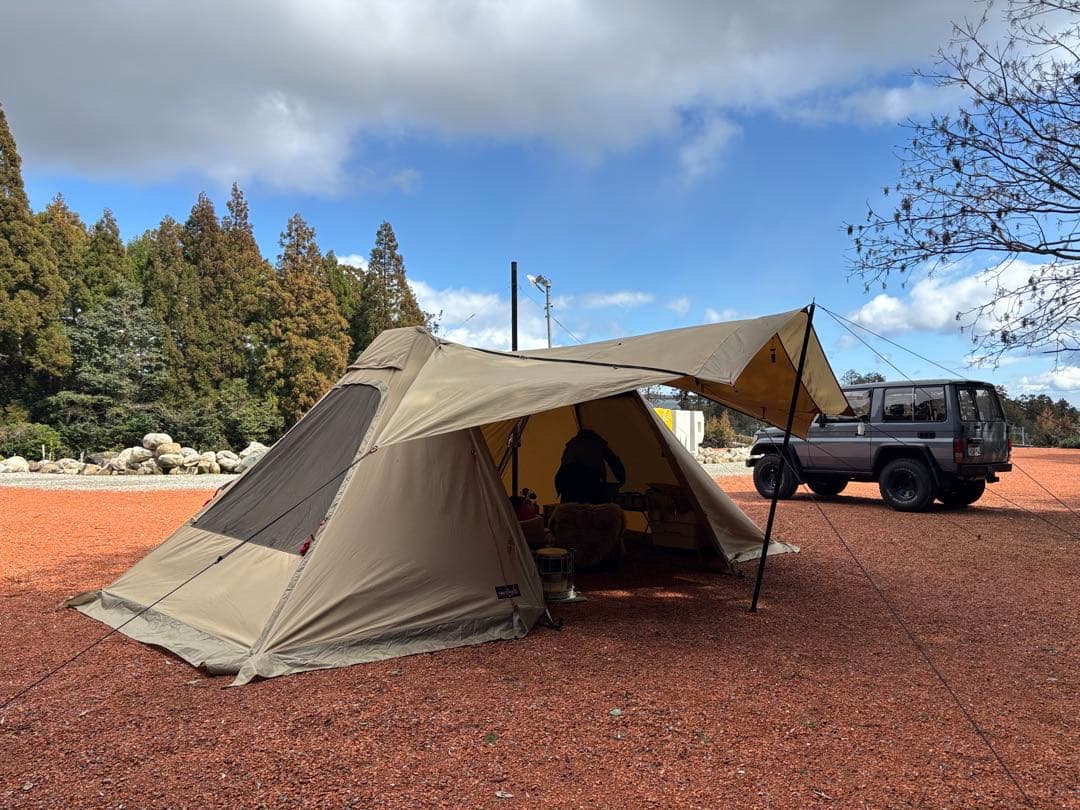 ogawa ツインクレスタtc 二股ポール×2