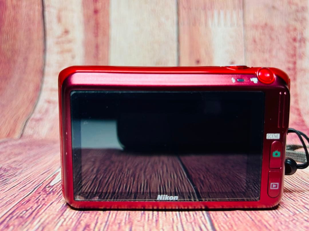 Nikon ニコン COOLPIX S6400 レッド デジタル