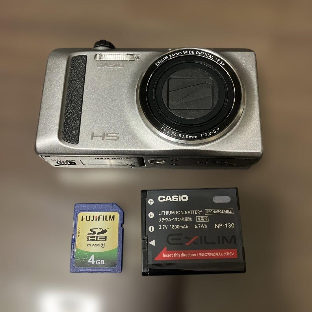 ジャンク品　CASIO EXILIM EX-ZR400コンパクトデジタルカメラ