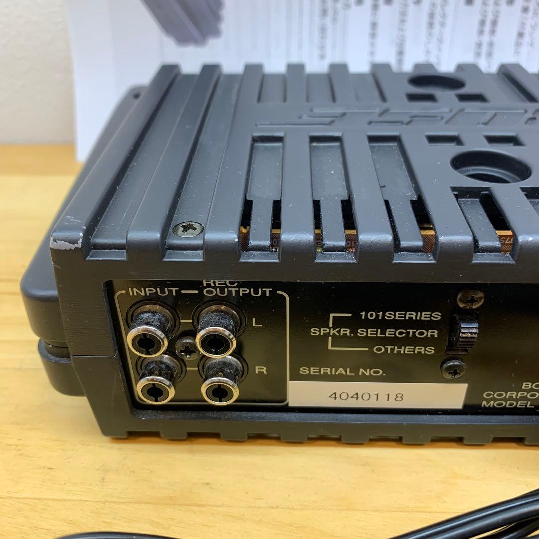 BOSE 1705Ⅱ 美品 ステレオパワーアンプ メンテナンス済 動作品 ②