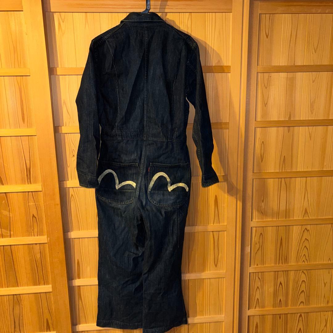 エビス　ツナギ　オールインワン　インディゴ サイズ38 M