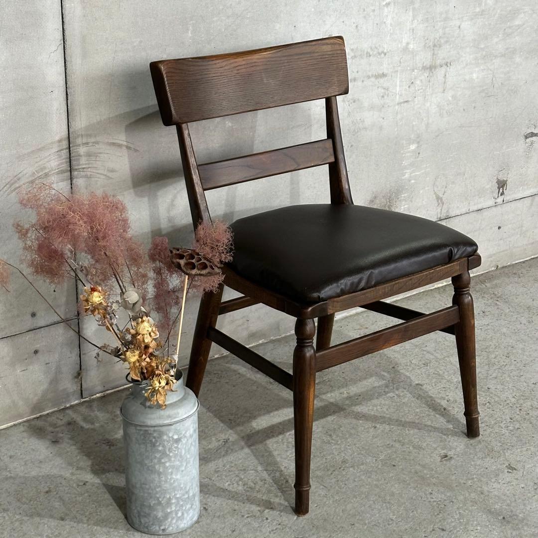 ✦70s〜80s✦柏木工 KASHIWA ヴィンテージ ウッドチェア レトロ家具