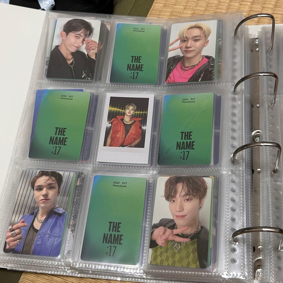 seventeen the name トレカ コンプ チェキ