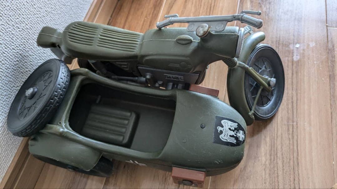 超激レア!! ミリタリー バイク ドイツ軍 コンバットジョー GI フィギュア