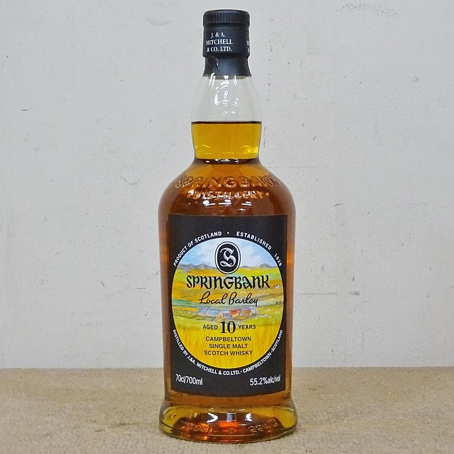 SPRINGBANK Local Barley 10年 700ml 55.2%