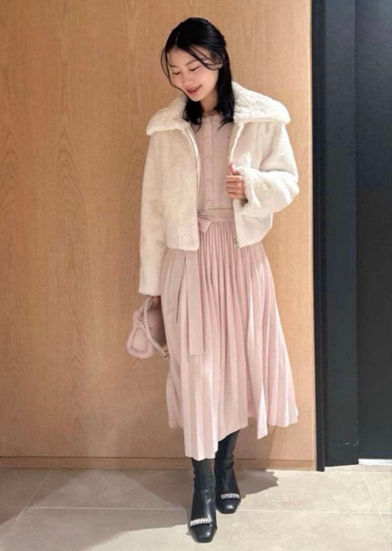 未使用　セルフォード　スプリングニットワンピース　38