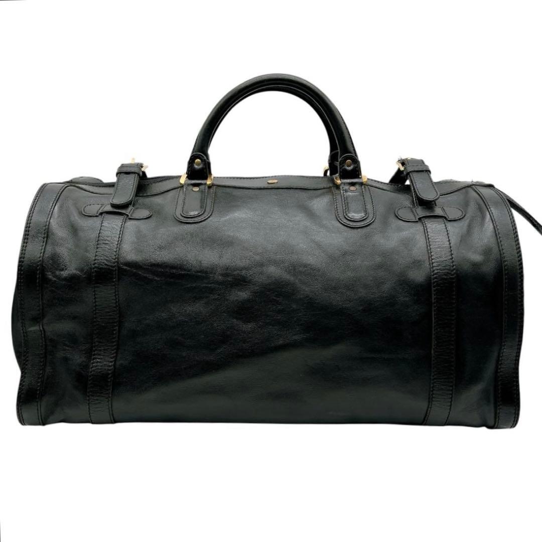 良品 GOLD PFEIL ボストンバッグ 旅行用バッグ 大容量 黒　e742