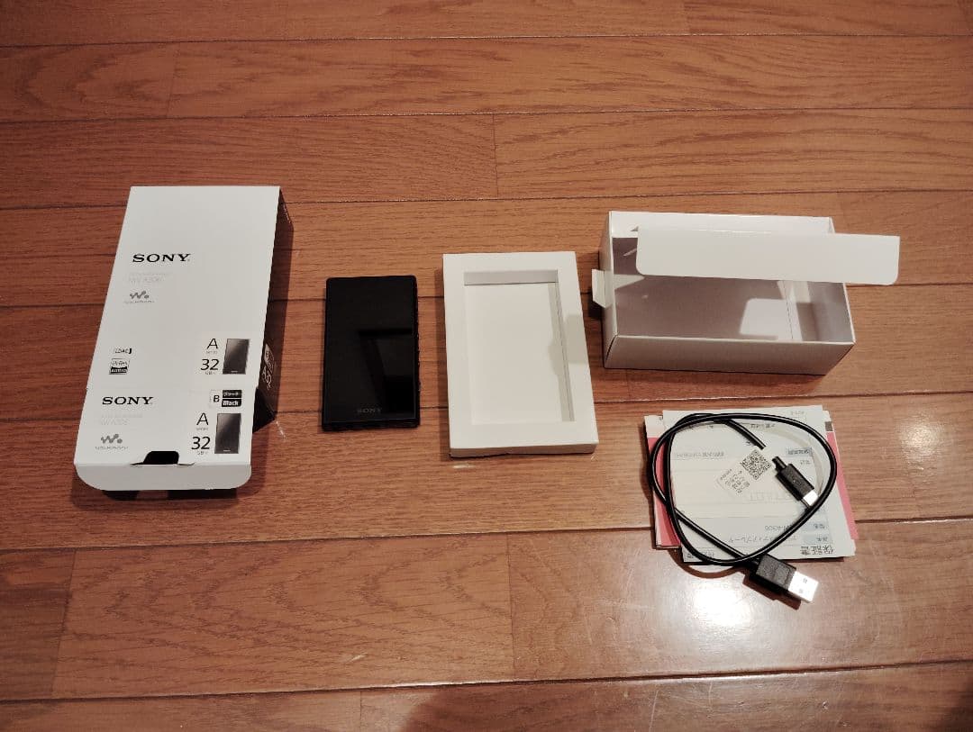 【ほぼ未使用】SONY NW-A306 B 32GB 【microSD付】
