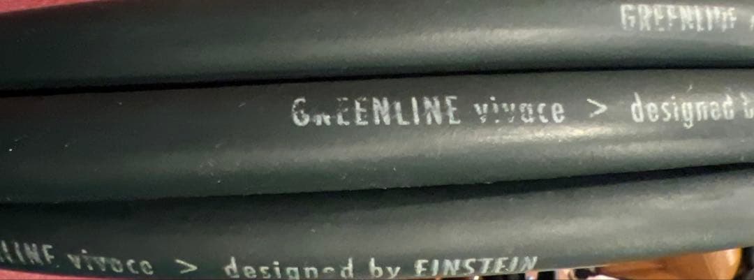 Greenline Vivace ペア　スピーカーケーブル