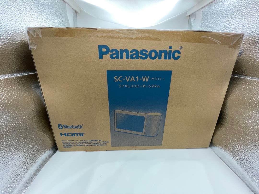 パナソニック SC-VA1-W ワイヤレス スピーカー　システム　モニター付