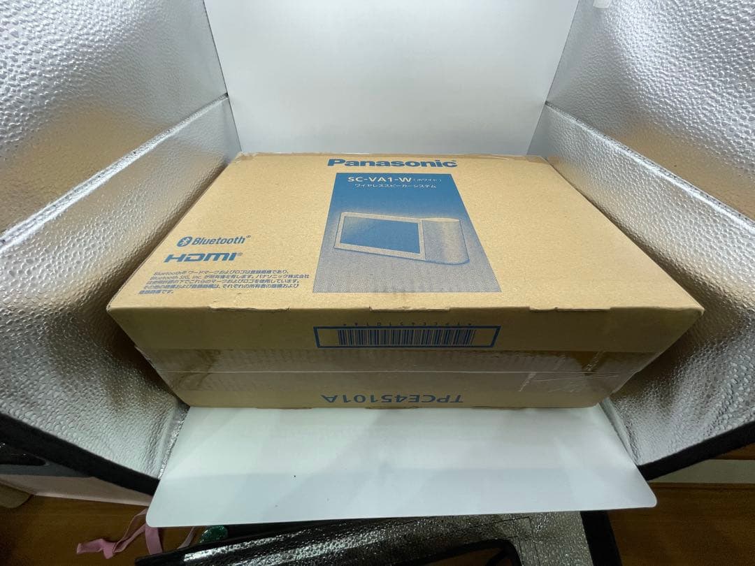 パナソニック SC-VA1-W ワイヤレス スピーカー　システム　モニター付