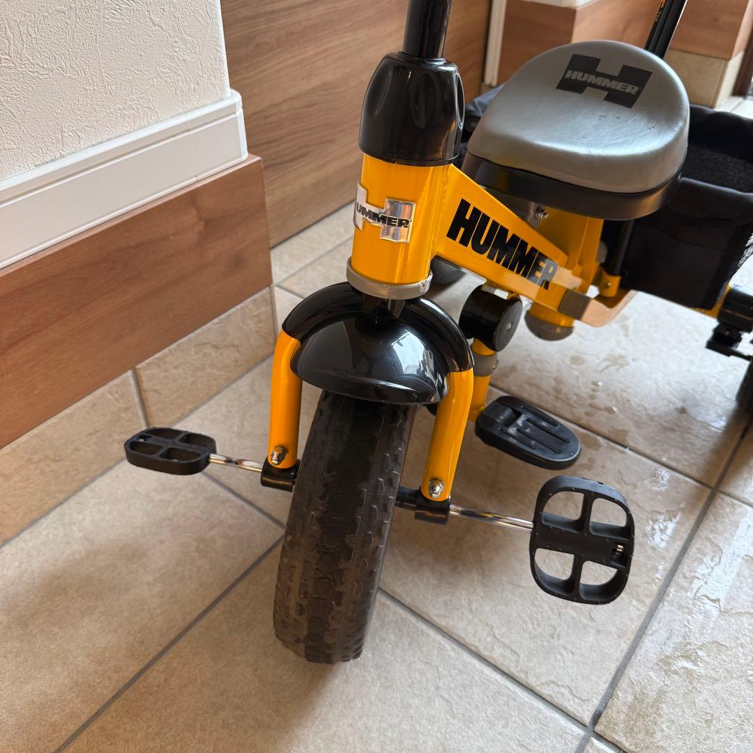 HUMMER 三輪車 自転車 ハマー 手押し棒付き