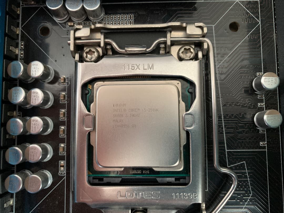 動作確認済、P8Z68-V、Core i5-2500K、メモリ16GB、セット