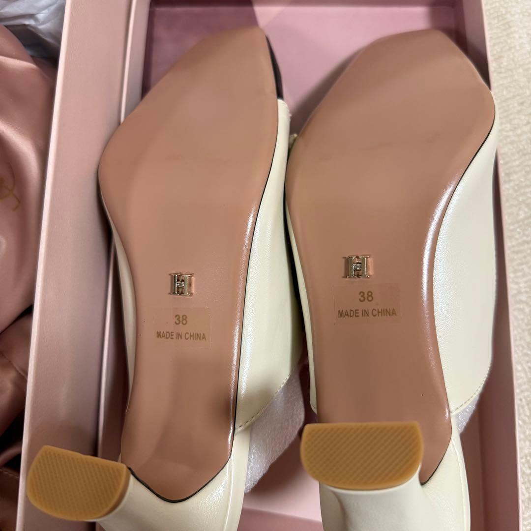 Herlipto Mademoiselle Mules 38 【新品未使用】