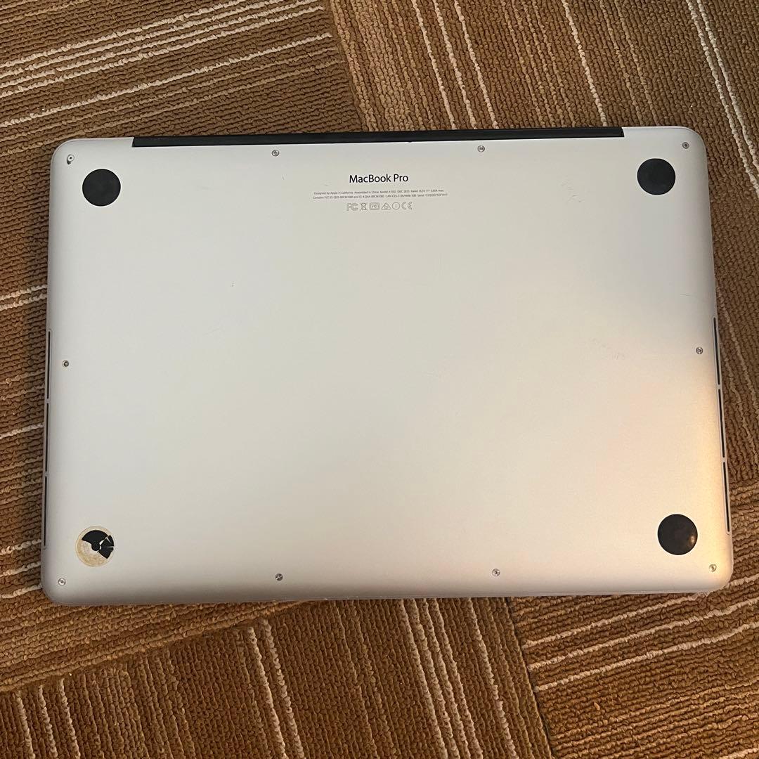 MacBook本体 MacBook Pro(Retina, 13-inch, Early 2015)