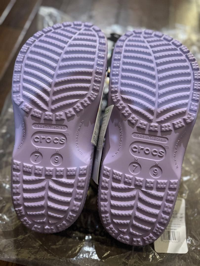 crocs × drew house ジビッツ付き M7/W9サイズ