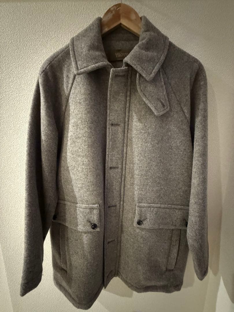 【7月31日まで】TROVE 2022AW / ウールハーフコート