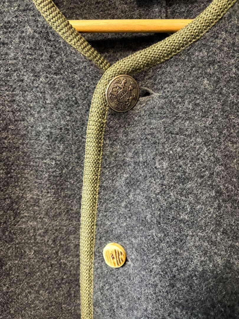 90's オーストリア製  チロリアン ボイルドウール ジャケット