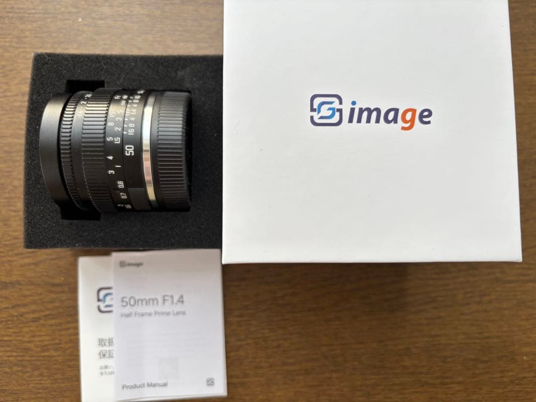 美品　SG-image 50mm F1.4 富士フイルムXマウント