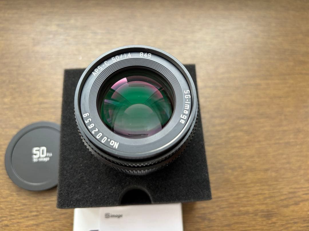 美品　SG-image 50mm F1.4 富士フイルムXマウント