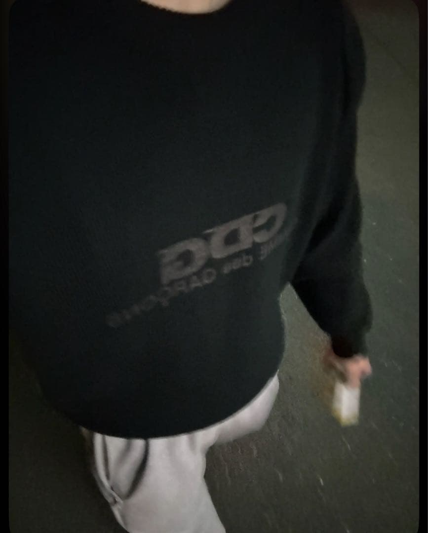 た*こ様 COMME des GARCONS コムデギャルソン CDG ロゴ ニ