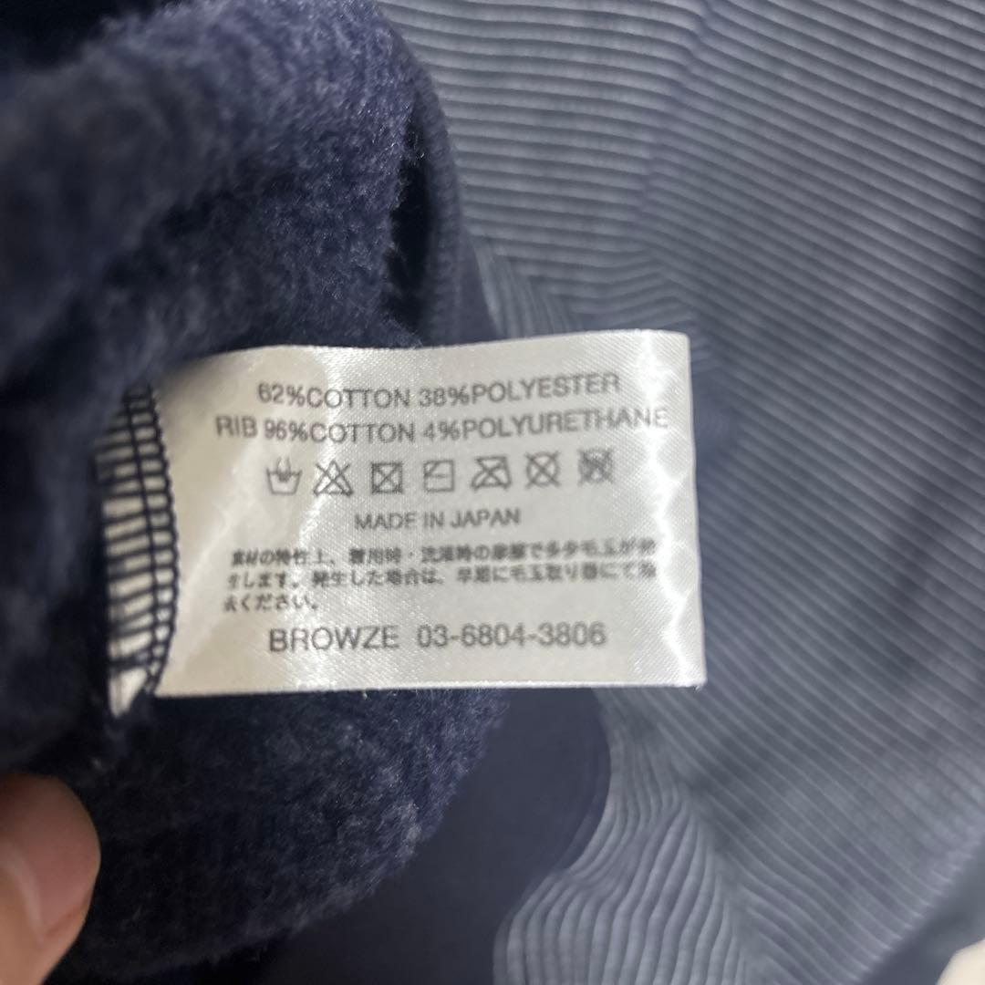 ennoy ENNOY エンノイ BORDER CREW NECK SWEAT