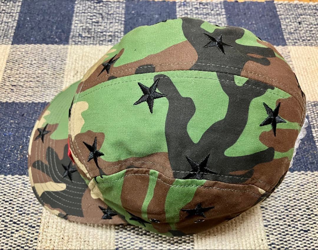 Supreme kamo camp cap シュプリーム カモフラ 迷彩 スター