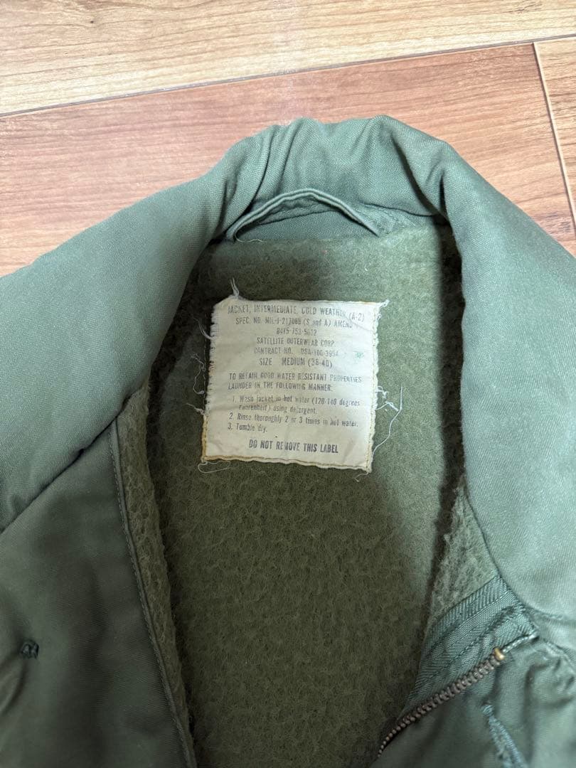 A-2デッキジャケット　軍物