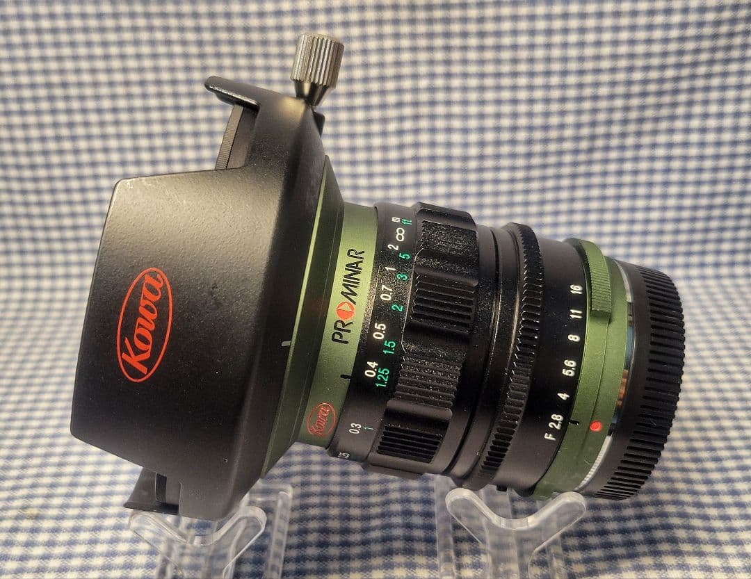 【美品】 Kowa Prominar 8.5mm f2.8 (フィルター付属)