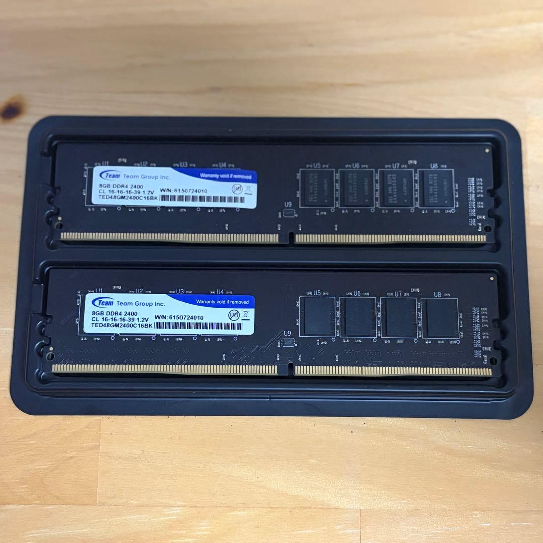 Team T-Force 32GB DDR4-2400 メモリ