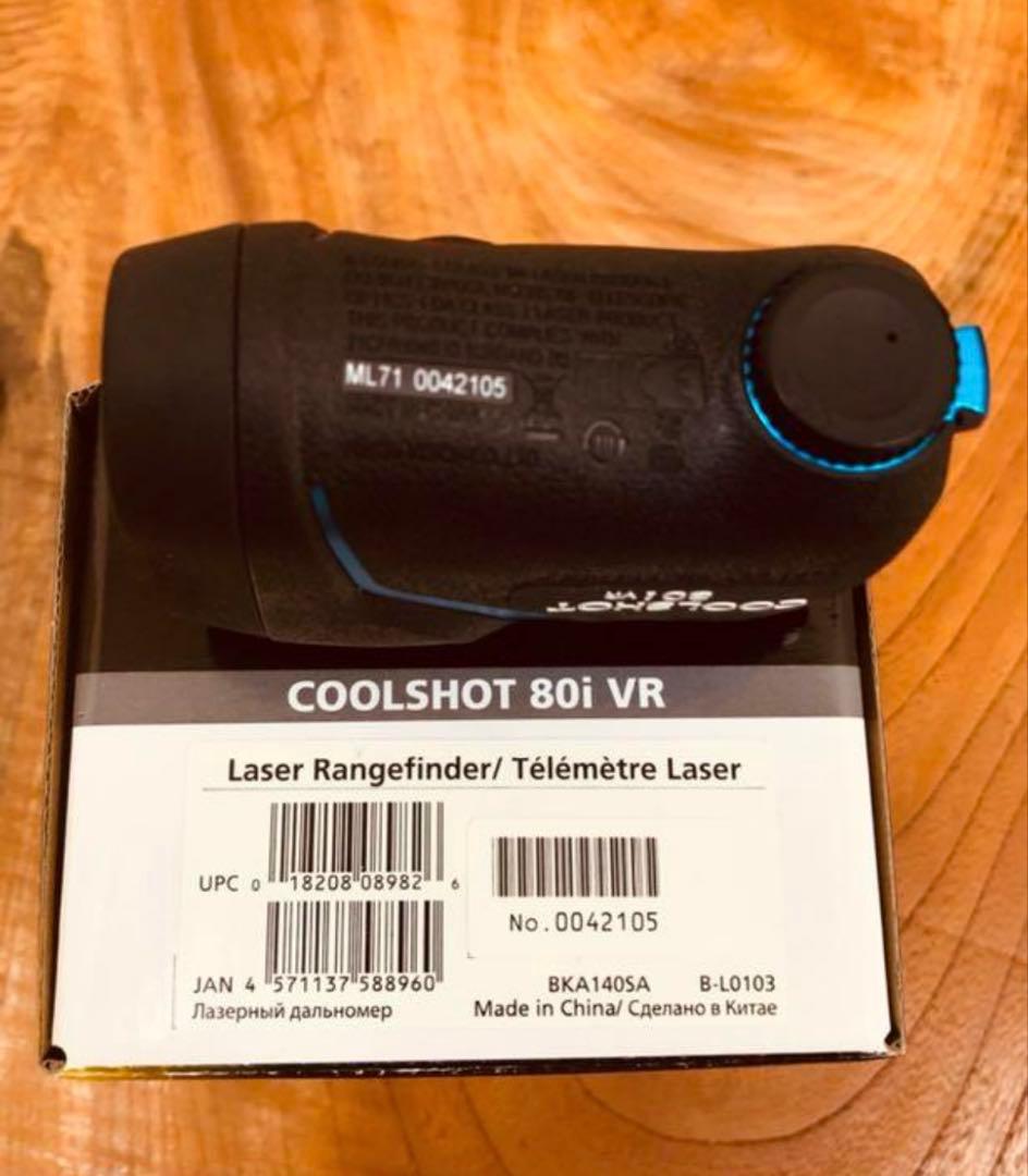 【美品】ニコン Nicon COOLSHOT 80i VR ゴルフ 距離計