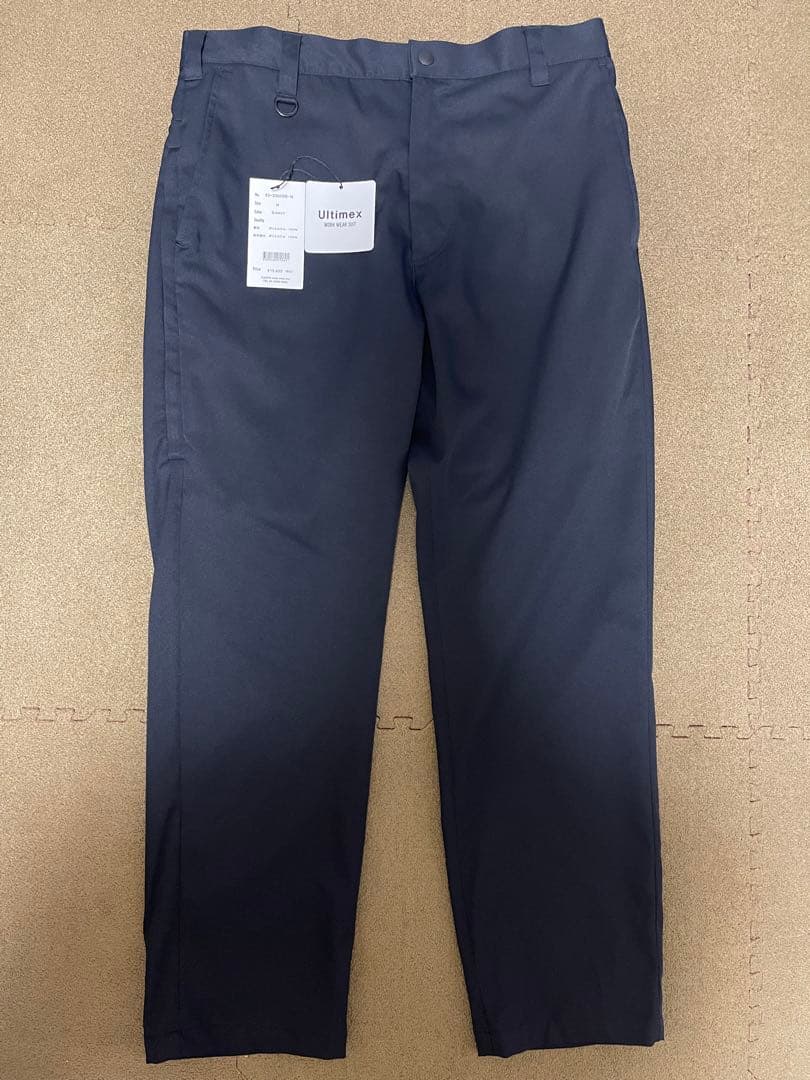 WWS ワークウェアスーツ メンズ アンクルストレートパンツ M ダークネイビー