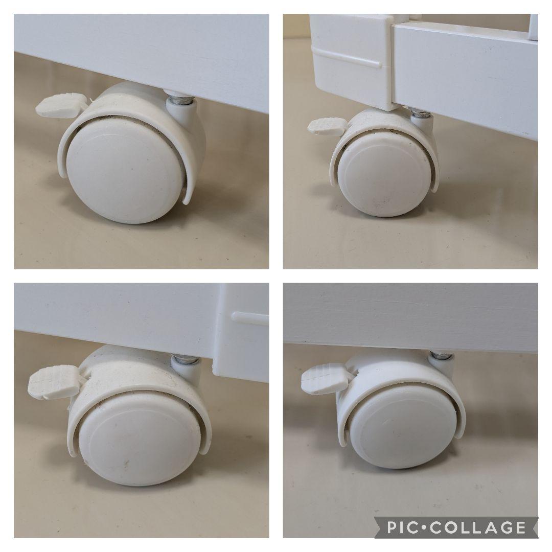 ファルスカ　ミニジョイントベッドNEO　ホワイト　天然木使用