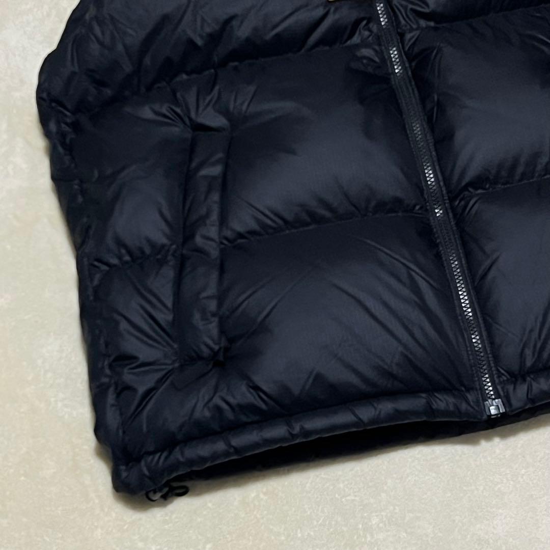 新作2025モデル ザノースフェイス ヌプシ ダウンベスト ブラック 92557