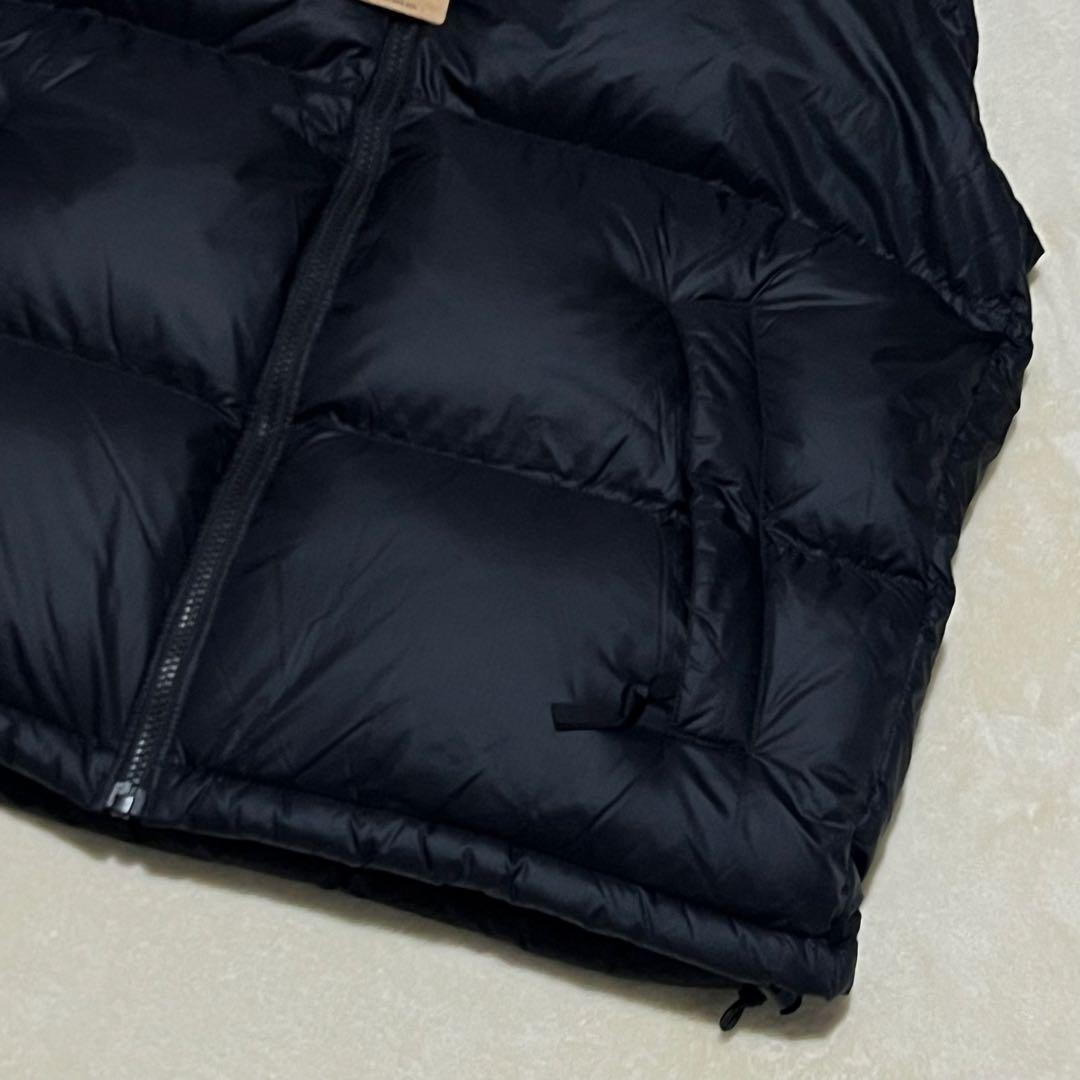 新作2025モデル ザノースフェイス ヌプシ ダウンベスト ブラック 92557