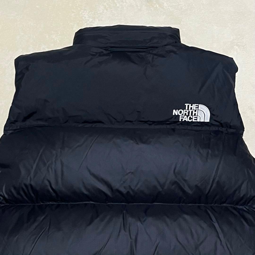 新作2025モデル ザノースフェイス ヌプシ ダウンベスト ブラック 92557
