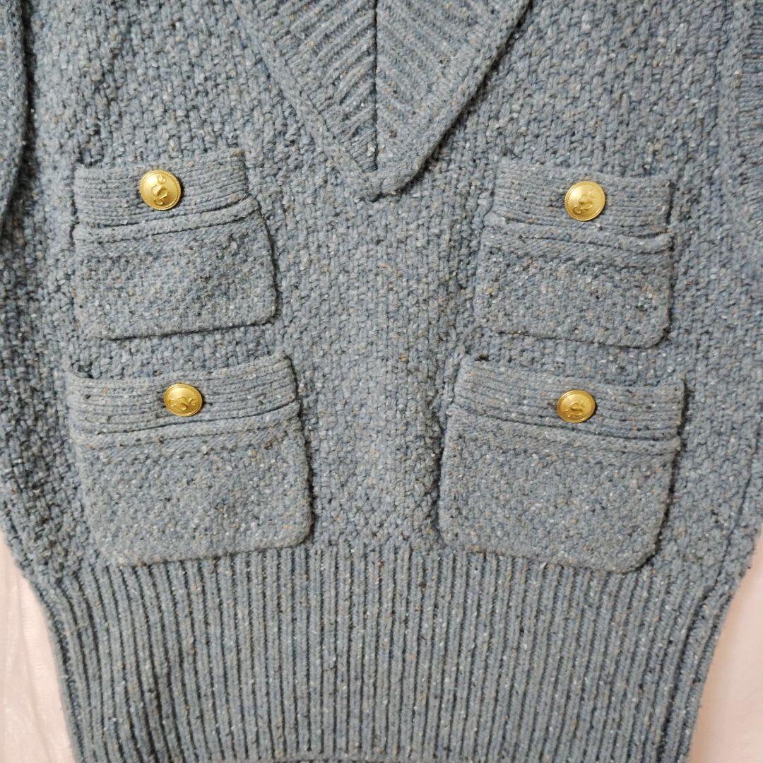 極美品☆カレンソロジー　ツィーディーヤーンニットベスト　Curensology