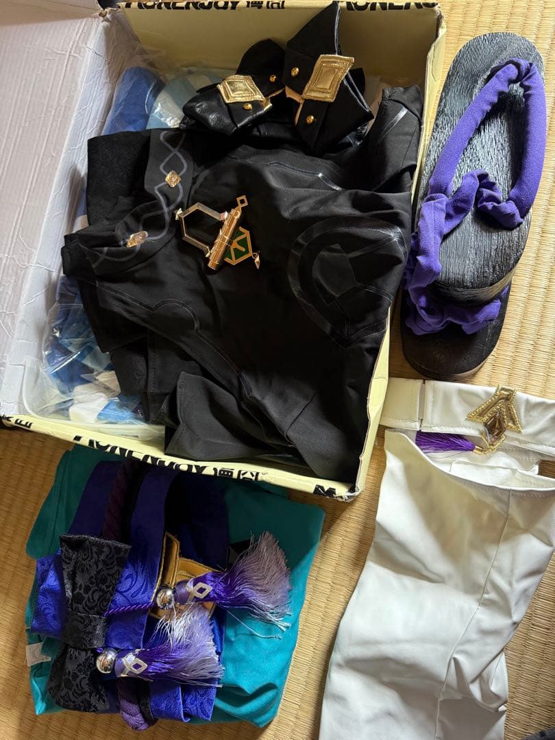 原神 スカラマシュ流浪者 コスプレ衣装 Monenjoy S ヴィッグ• 靴付き